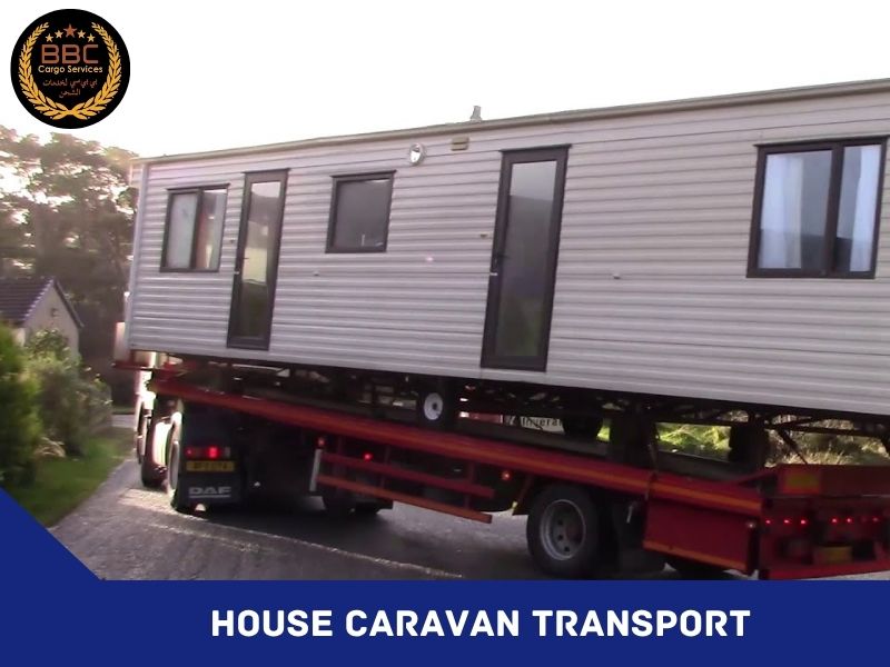 house caravan transport
