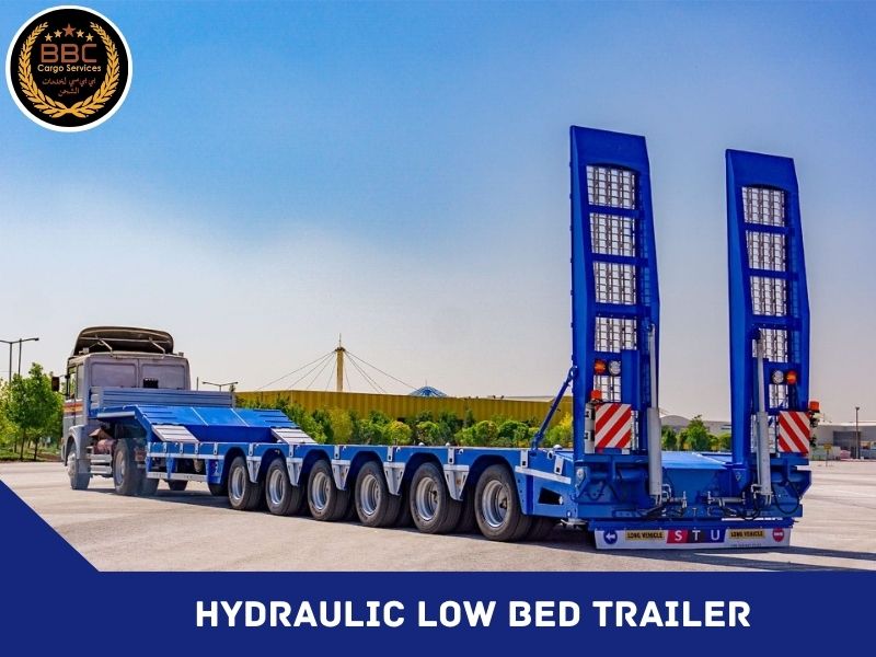 hydraulic low bed trailer