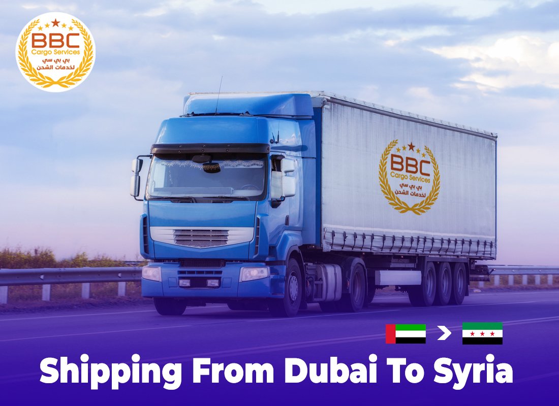 shipping from dubai to syria